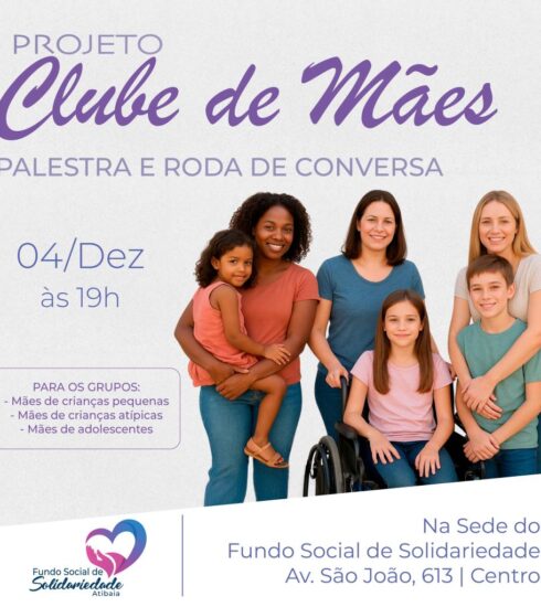 Fundo Social realiza último encontro do ano do “Clube de Mães” nesta quinta-feira (4)