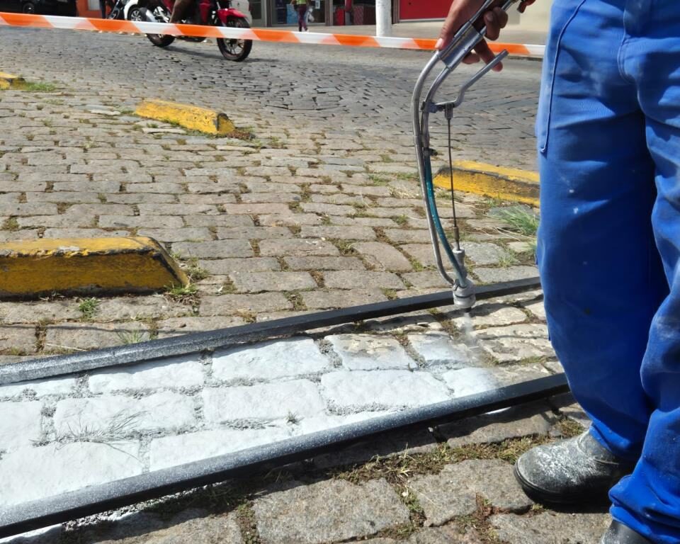 Prefeitura de Atibaia renova sinalização viária no entorno do Terminal Rodoviário