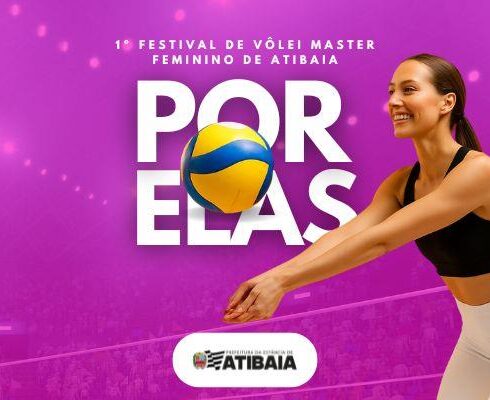 1º Festival de Vôlei Master Feminino de Atibaia “Por Elas” acontece no final de janeiro