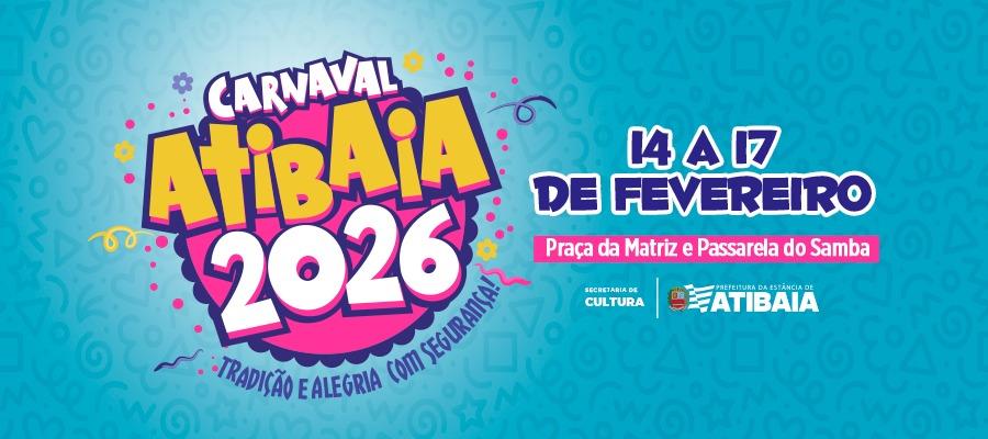 Atibaia se prepara para um Carnaval 2026 animado, seguro e familiar