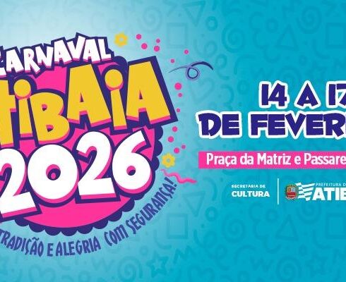 Carnaval 2026 em Atibaia reúne atrações para toda a família