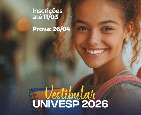 SEDEC informa: aberta as inscrições para vestibular da Univesp com 134 vagas gratuitas no polo de Atibaia