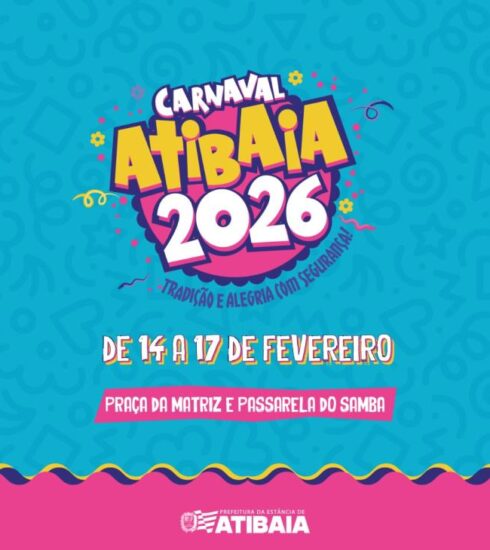 Carnaval 2026: confira a programação oficial das atividades em Atibaia
