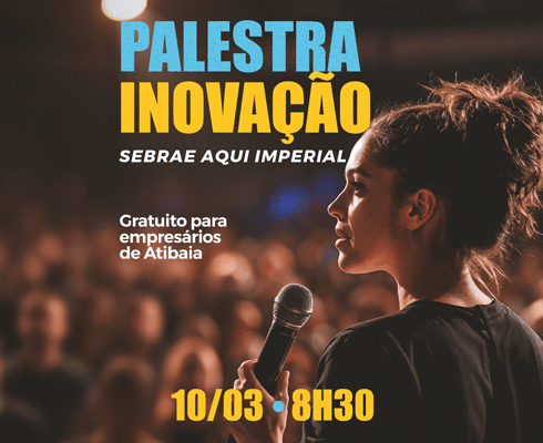 Palestra gratuita orienta empresários de Atibaia sobre inovação e melhoria da gestão