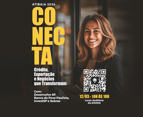 Conecta Atibaia reúne crédito, exportação e rodada de negócios para impulsionar empresas