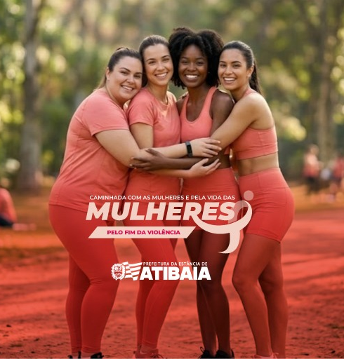 “Caminhada com as Mulheres e Pela Vida das Mulheres” acontece no dia 29 de março em Atibaia