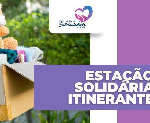 Estação Solidária Itinerante chega ao bairro Iara com doações na próxima sexta-feira (27)