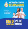 Vacinação contra a Influenza 2026 começa em 28 de março com Dia D em Atibaia