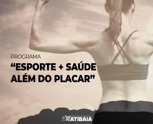 Programa “Esporte + Saúde Além do Placar” será lançado na próxima sexta-feira, 10 de abril