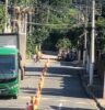 Sinalização viária é reforçada na Estrada Arão Sahm e em diversos pontos do bairro do Portão