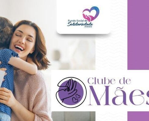 Clube de Mães aborda alimentação na infância em encontro promovido pelo Fundo Social de Atibaia