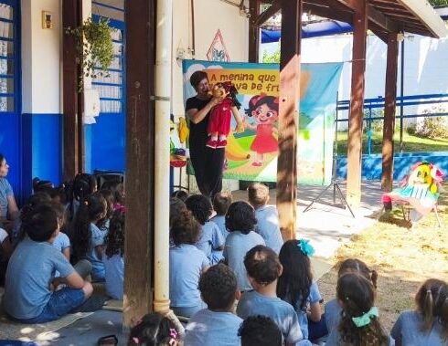 Secretaria de Educação promove educação nutricional para mais de 2.500 crianças por meio da contação de história