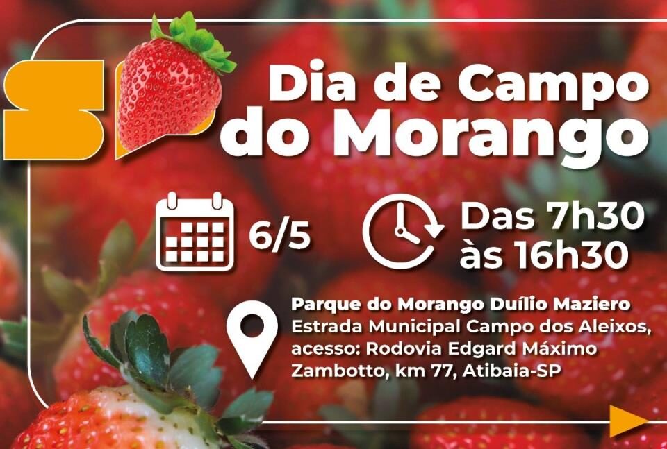 “Dia de Campo do Morango” orienta produtores sobre manejo e uso seguro de defensivos em Atibaia