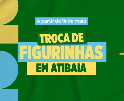 Troca de Figurinhas da Copa é gratuita e aberta ao público em Atibaia