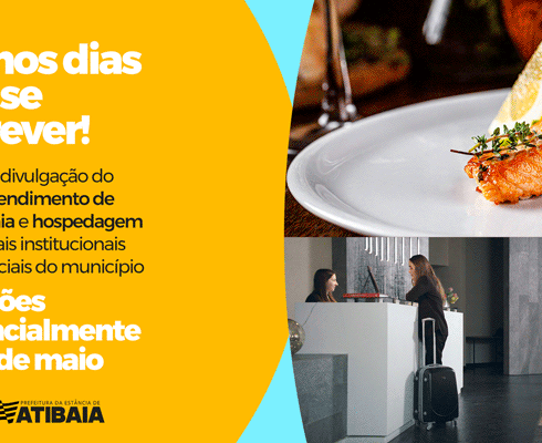 Empresas de gastronomia e hospedagem ainda podem se inscrever para os guias turísticos da Prefeitura de Atibaia