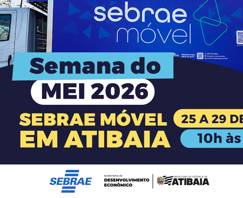 Semana do MEI: Sebrae Móvel leva atendimento gratuito a empreendedores em Atibaia