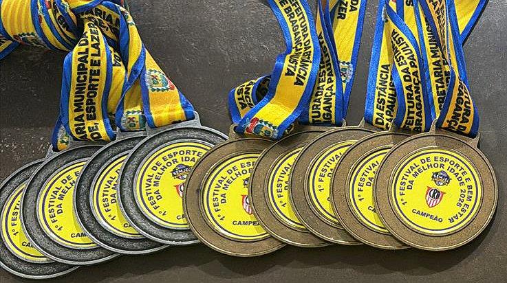 Atletas de Atibaia participam do 1º Festival de Esporte e Bem-Estar da Melhor Idade, em Bragança Paulista Atletas de Atibaia participam do 1º Festival de Esporte e Bem-Estar da Melhor Idade, em Bragança Paulista