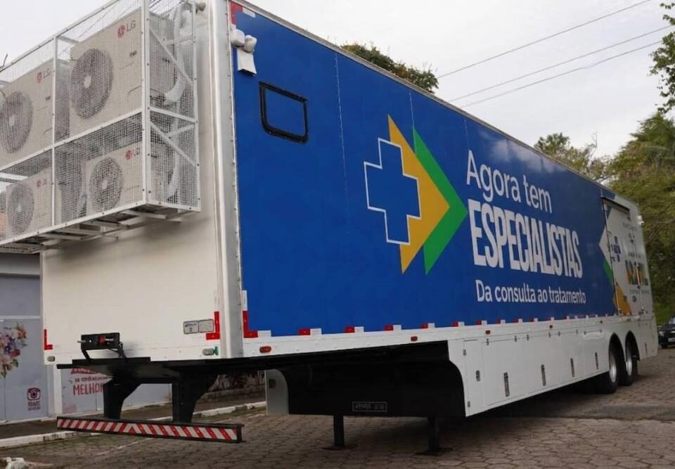 Carreta de Tomografia tem lançamento oficial em Atibaia com presença do ministro da Saúde em exercício