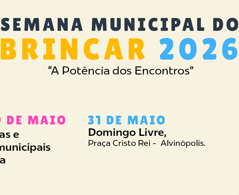 Semana Municipal do Brincar mobiliza escolas e famílias em Atibaia