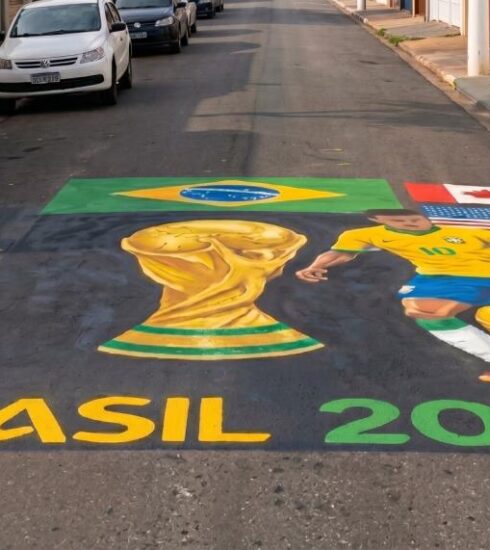 Prefeitura divulga orientações para pinturas e decorações de ruas durante a Copa do Mundo