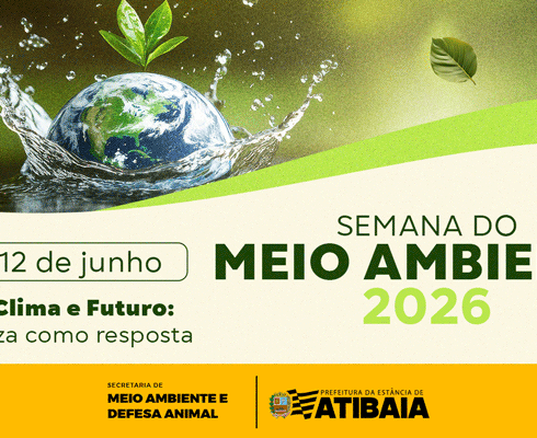 Atibaia promove Semana do Meio Ambiente com foco em crise climática e recursos hídricos