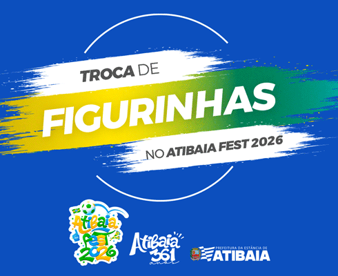 Prefeitura de Atibaia centraliza troca de figurinhas da Copa no Atibaia Fest