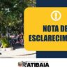 Nota de esclarecimento sobre ação de fiscalização de comércio ambulante no Centro Nota de esclarecimento sobre ação de fiscalização de comércio ambulante no Centro