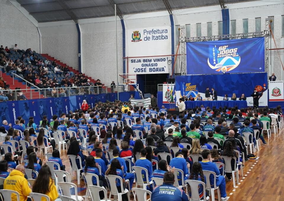 Atletas de Atibaia participam da Abertura dos 68º Jogos Regionais em Itatiba Atletas de Atibaia participam da Abertura dos 68º Jogos Regionais em Itatiba