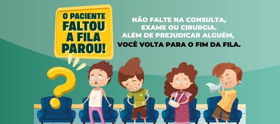 Faltar à consulta sem avisar pode atrasar o atendimento de outra pessoa Faltar à consulta sem avisar pode atrasar o atendimento de outra pessoa