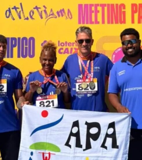 Seis medalhas de ouro marcam a participação de Atibaia em torneio nacional de Atletismo Paralímpico