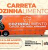 Atibaia recebe carreta do Cozinhalimento com cursos gratuitos de gastronomia