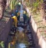 Prefeitura faz limpeza em canal da Avenida Brasília e reforça ações para evitar enchentes em Atibaia
