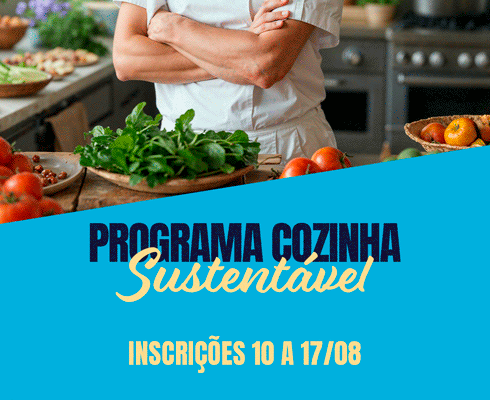 Nova edição do Programa Cozinha Sustentável terá oficinas de marinadas de frango e carne suína