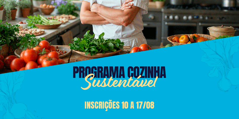 Nova edição do Programa Cozinha Sustentável terá oficinas de marinadas de frango e carne suína