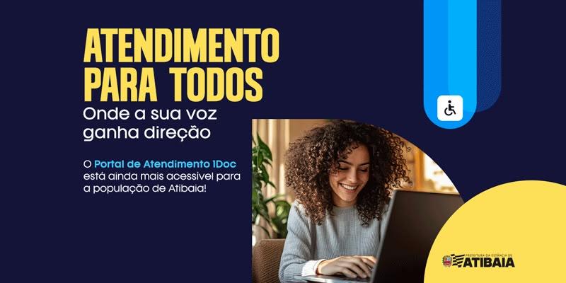 Prefeitura de Atibaia amplia acesso aos serviços públicos pelo Portal 1Doc