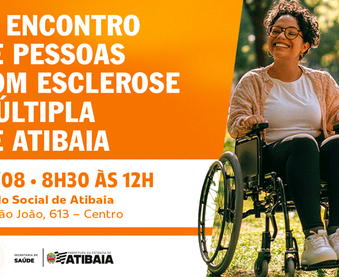 Prefeitura de Atibaia promove ação inédita para ampliar o cuidado às pessoas com Esclerose Múltipla