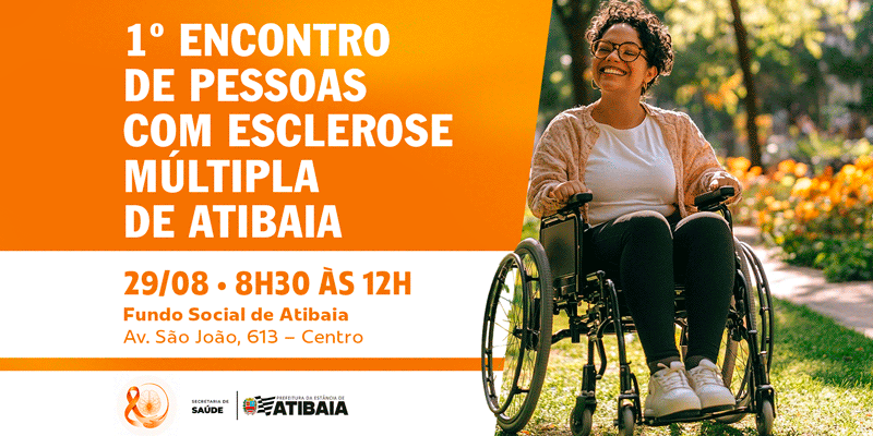 Prefeitura de Atibaia promove ação inédita para ampliar o cuidado às pessoas com Esclerose Múltipla