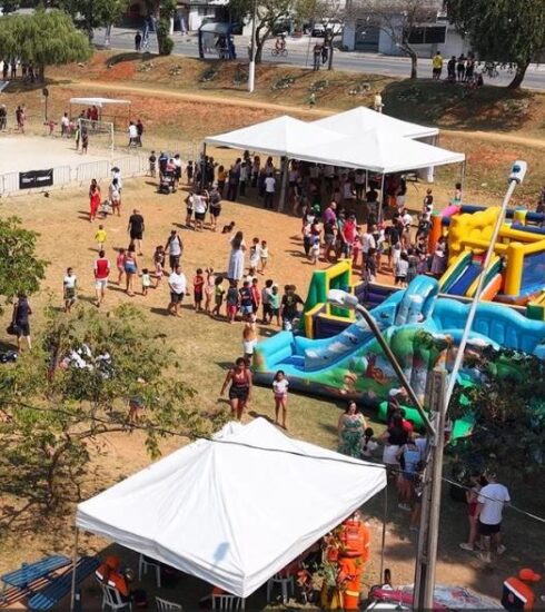 Praça Guanabara recebeu edição do Domingo Livre no último final de semana