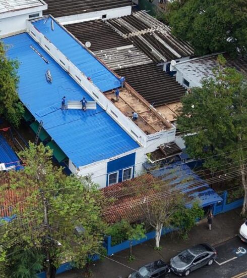 Prefeitura avança na manutenção da E.M. Padre Armando Tamassia e amplia investimentos na Educação
