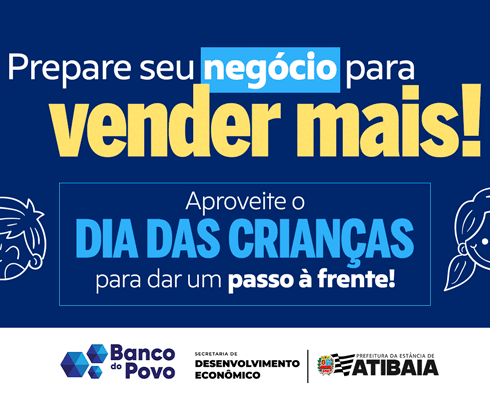 Banco do Povo oferece crédito para pequenos negócios em Atibaia