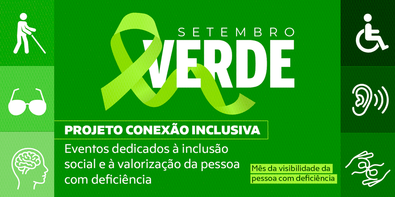 Atividades de inclusão para pessoas com deficiência fazem parte do Setembro Verde em Atibaia Atividades de inclusão para pessoas com deficiência fazem parte do Setembro Verde em Atibaia