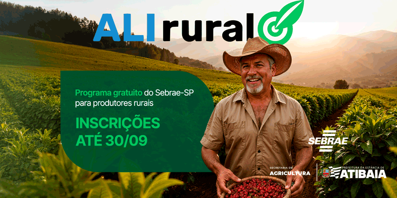 Sebrae-SP oferece acompanhamento gratuito para produtores rurais de Atibaia e região