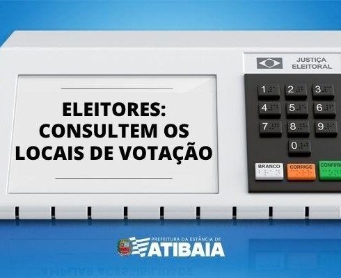 Eleições 2026: eleitores de Atibaia devem consultar local de votação antes do pleito