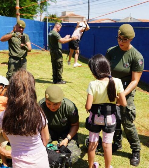 Diversão e brincadeiras marcam Festa do Dia das Crianças da Guarda Civil Municipal