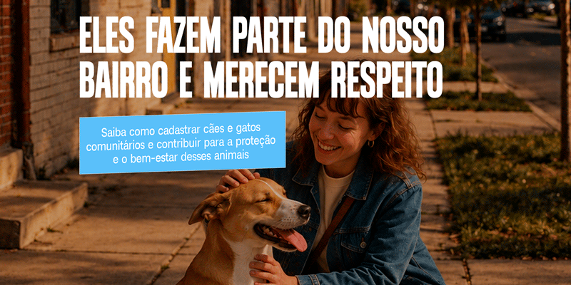 Atibaia inova na proteção animal com cadastro on-line de cães e gatos comunitários