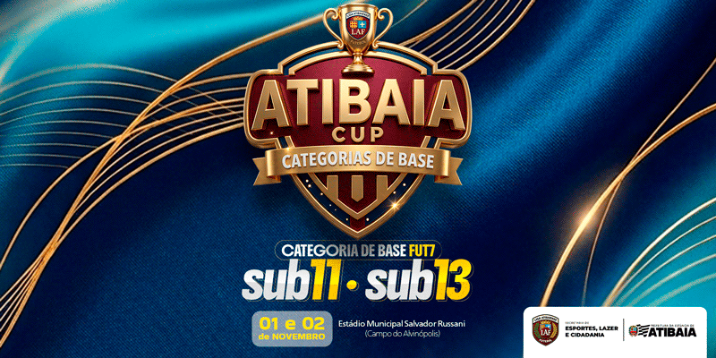 Atibaia Cup de Fut7 Sub-11 e Sub-13 acontece neste fim de semana