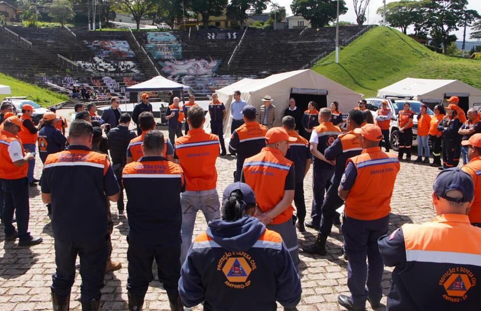 Referência regional da Defesa Civil, Atibaia sedia simulado com 13 municípios